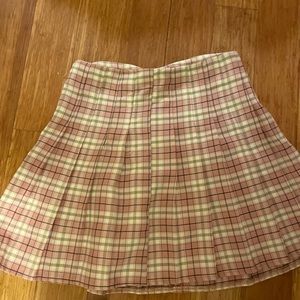 3 pleated skirts pink and purple, with zipper